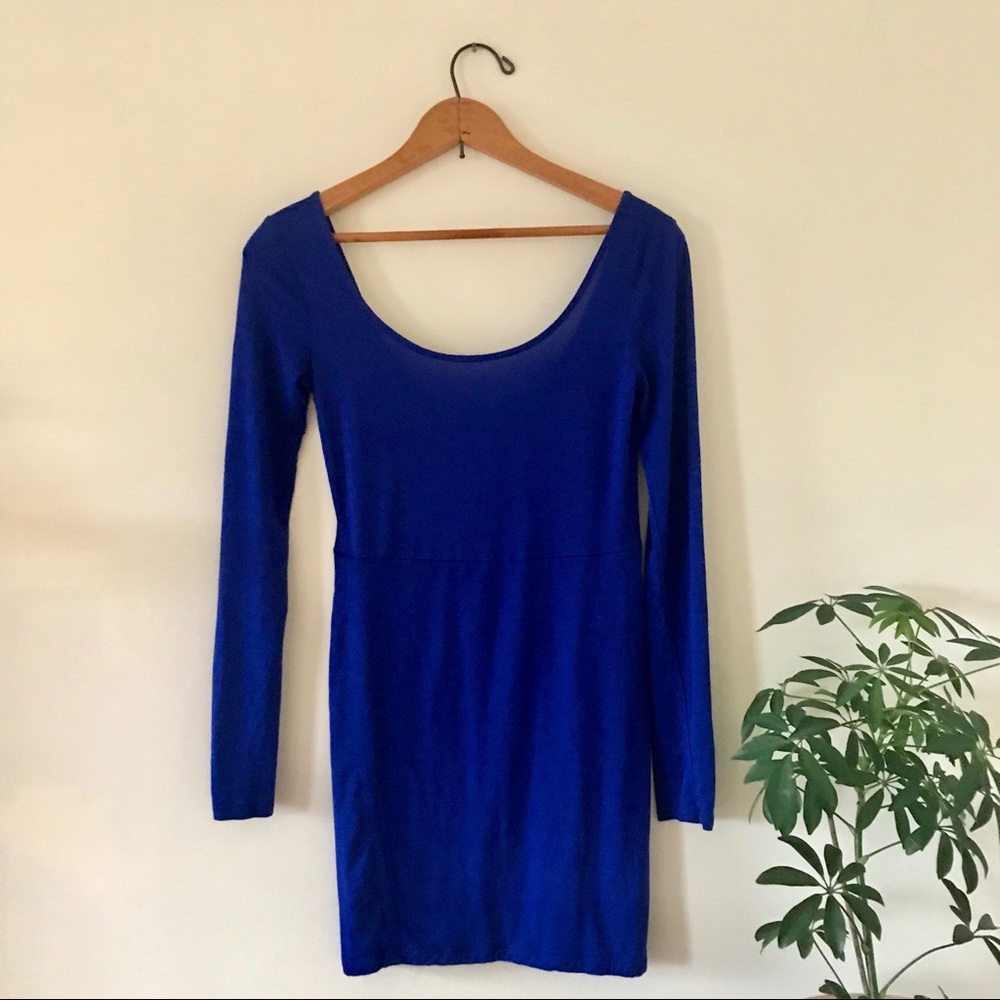 Forever 21 Long Sleeved Body Con Dress